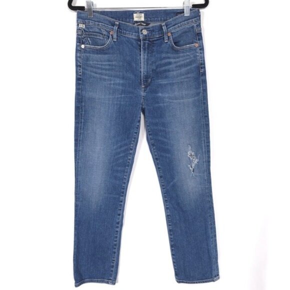 CITIZENS OF HUMANITY Women's Jeans 30 Premium Vintage Cara High Cigarette Ankle - Picture 1 of 13